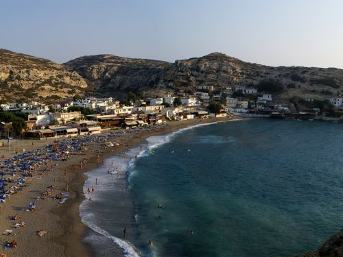 Matala beach