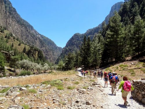 The gorge of Samaria