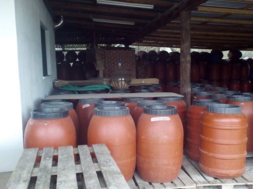 Traditional distillation of Cretan tsikoudia – raki